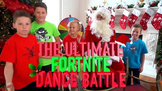 The Grinch Vs Santa Claus Fortnite Dance Battle!