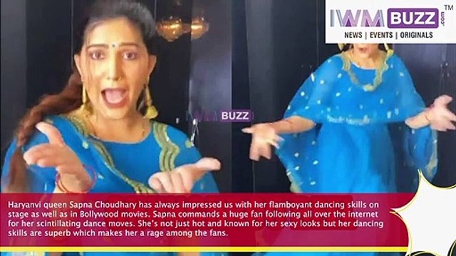 Sapna Choudhary Latest ‘Ghunghroo’ Reel In Blue Anarkali Suit Is Just Mesmerising; Check Video