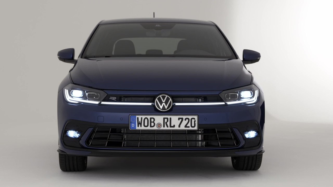Der neue Volkswagen Polo R-Line auf den ersten Blick seine sportliche Positionierung