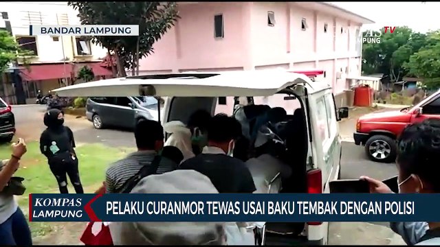 Pelaku Curanmor Tewas Setelah Baku Tembak dengan Polisi