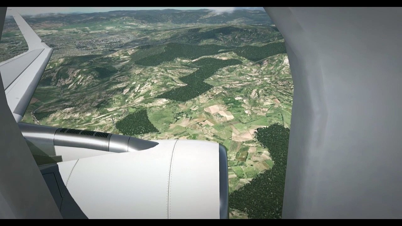 Toliss A319 Arrival MHTG (X-Plane)