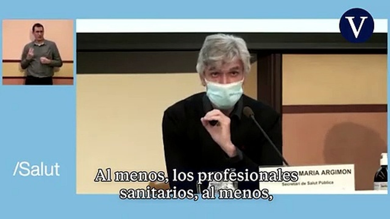 El chantaje del secretario de Salud Pública de la Generalitat catalana: "Vacunaremos a Policía y Guardia Civil retrasando a los mayores de 60 y 70 años"