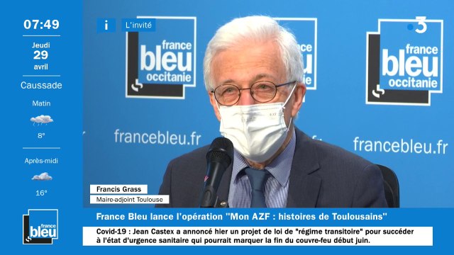 Francis Grass, adjoint au maire de Toulouse en charge des politiques culturelles et mémorielles