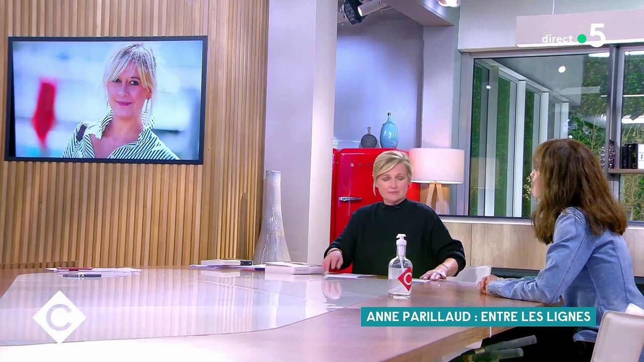 Anne Parillaud dans "C à Vous" (France 5).