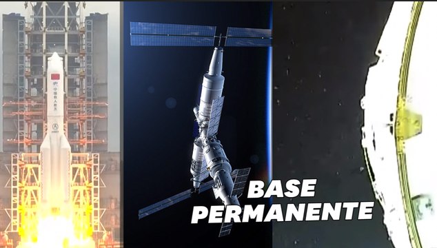 La Chine lance le premier module de sa station spatiale Tiangong