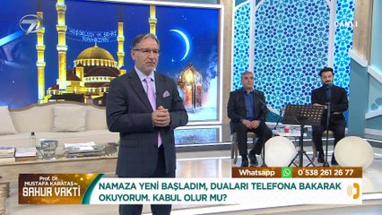 Prof. Dr. Mustafa Karataş ile Sahur Vakti - 29 Nisan 2021