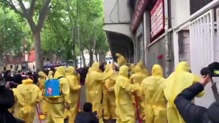 Nedeni o parti lideri: Bütün stadyumu dezenfekte ettiler