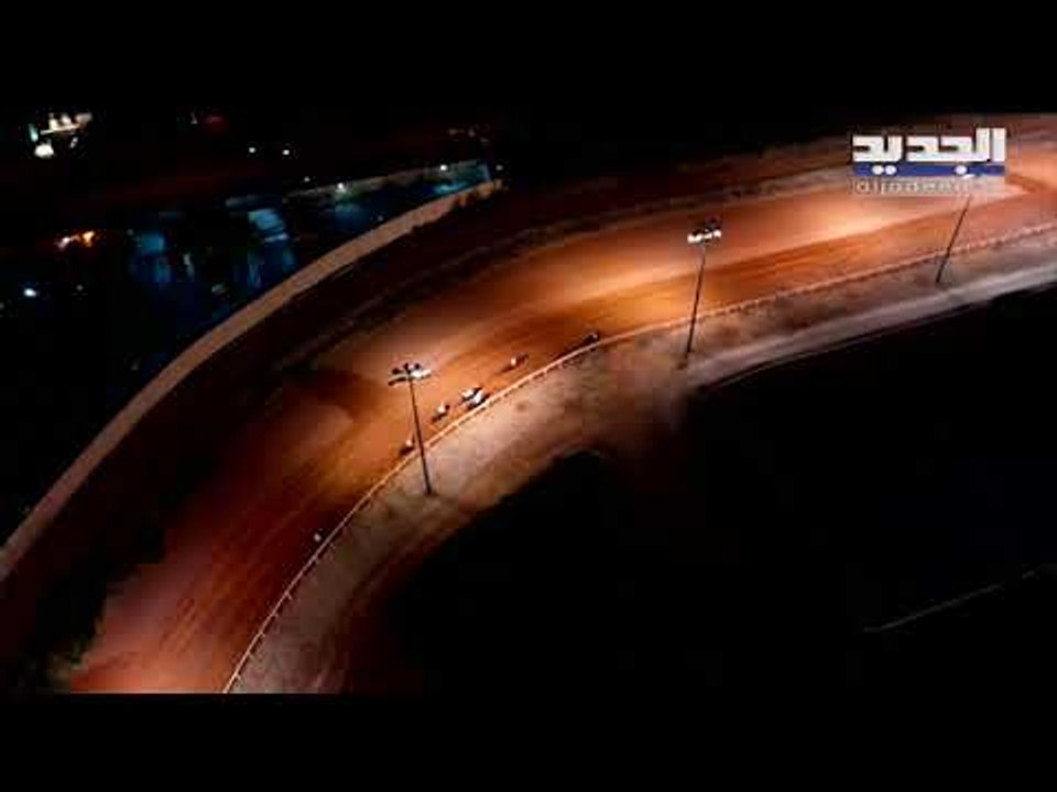 افتتاح السباق في ميدان سباق الخيل في بيروت