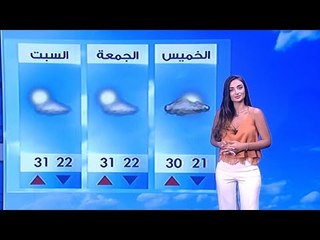 نشرة الطقس المسائية 08-07-2020 مع نور صوما