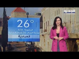 نشرة الطقس المسائية 19-07-2020 مع دارين شاهين
