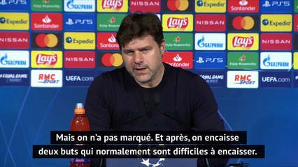 Pochettino : "Deux buts normalement difficiles à encaisser"