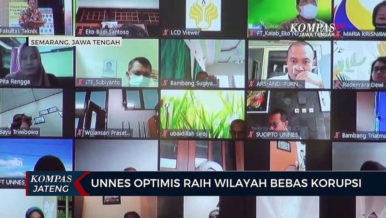 Unnes Optimis Raih Wilayah Bebas Korupsi