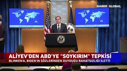 İlham Aliyev'den telefonla görüştüğü ABD Dışişleri Bakanına Türkiye itirazı!