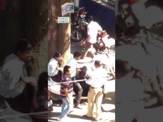 वाहतूक पोलिसांची अशी 'कारवाई'