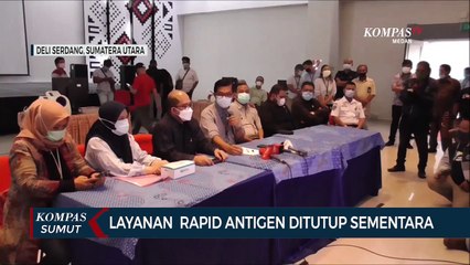 Download Video: Layanan Tes Covid-19 di Bandara Kualanamu Ditutup Sementara