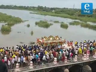 संत ज्ञानेश्‍वर महाराज पालखीचा  सातारा जिल्ह्यात प्रवेश