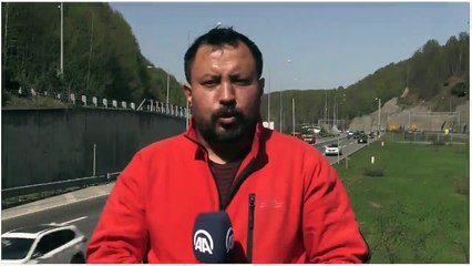 Bolu Dağı Tüneli'nde "kaçış" trafiği