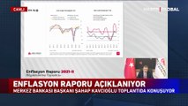 Merkez Bankası 2021 yılının ikinci enflasyon raporunu sundu