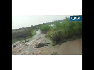 अहमदनगरमध्ये माॅन्सूनपूर्वीच धुमधडाका/SakalMedia Sakal