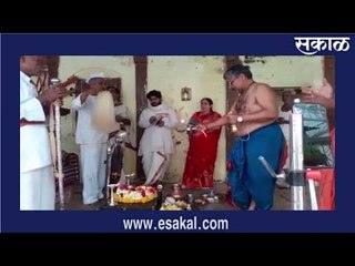 श्री संत एकनाथ महाराजांच्या पादुकांची महापूजा | Sakal Media |