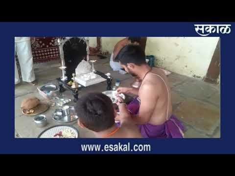 पैठण येथे श्री संत एकनाथ महाराजांच्या पादुकांची महापूजा, आरती | मराठी ताज्या बातम्या | Sakal Media |