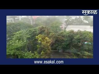 पिंपरी-चिंचवडमध्ये जोरदार पाऊस | Sakal Media |