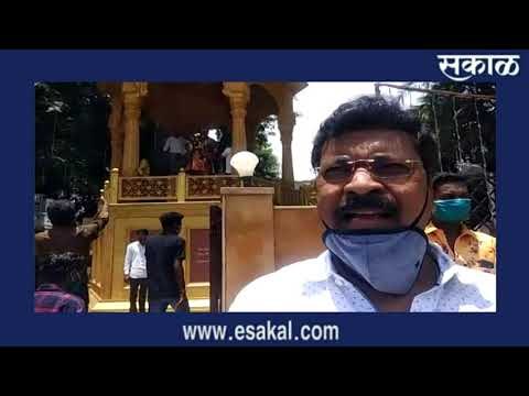 पुण्यात लोकशाहीर अण्णा भाऊ साठे यांच्या जन्मशताब्दी वर्ष दर्शनासाठी गर्दी | Sakal Media |