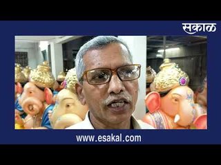 बाप्पाचे  आगमन : बाप्पाचे डोळे जिवंत असतात ते भक्तांशी बोलतात...