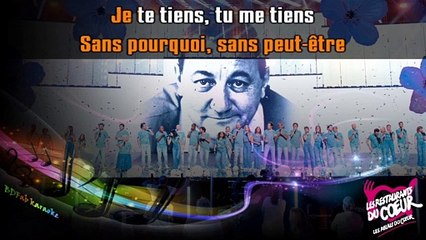 KARAOKE Les Enfoirés - Maintenant