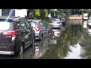 चिंचवडमधील एम्पायर इस्टेट सोसायटी शिरले पाणी | Sakal Media |