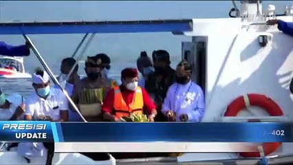 Forkopimda Bali Tabur Bunga untuk Korban KRI Nanggala 402