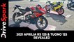 2021 Aprilia RS 125 & Tuono 125 Revealed | Features New Design & Euro 5 Compliance