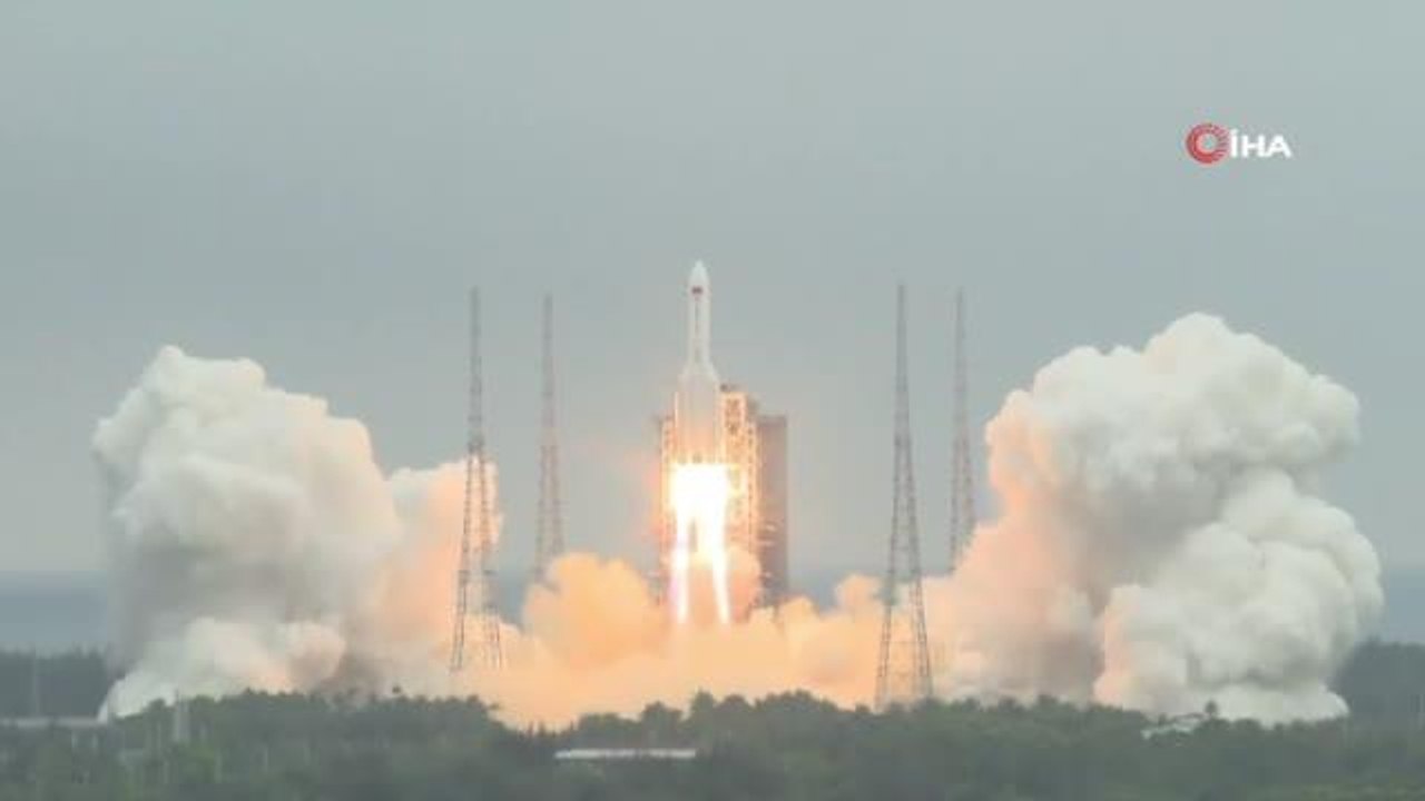 - Çin Uzay İstasyonu'nun çekirdek modülü uzaya fırlatıldı