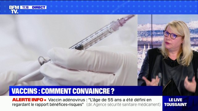 Vaccin AstraZeneca et Janssen: la directrice de l'ANSM estime que l'âge de 55 ans a été défini en regardant le rapport bénéfices-risques