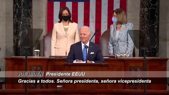 Biden anuncia una ruptura total con la política de Trump en su discurso por los 100 días de gobierno
