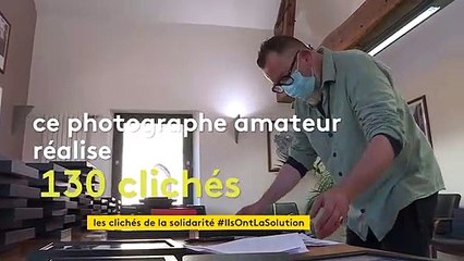 Dans l'Oise, il fait des photos de chaque habitant pour unir le village pendant le confinement