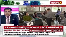 Union Health Min Visits Lady Hardinge Med College Takes Stock Of Covid Situation NewsX