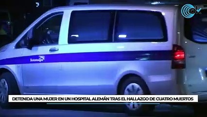 Download Video: Detenida una mujer tras el hallazgo de cuatro muertos y un herido grave en un hospital alemán