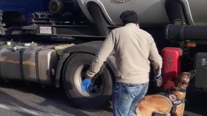 Son dakika haberleri: Bir tırda 20 kilogram uyuşturucu ele geçirildi, sürücü gözaltına alındı