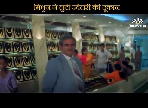 Mithun Robbed the Jewelry Shop Scene | Numbri Aadmi (1991) | Mithun Chakraborty | Sangeeta Bijlani | Kimi Katkar | Amrish Puri | Ishrat Ali | Rakesh Bedi | Bollywood Movie Scene