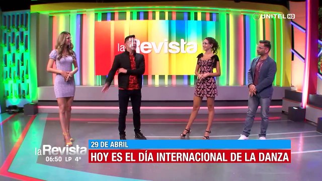 Kerley visitó academias de baile para celebrar el Día Internacional de la Danza