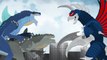 DinoMania - UNRELEASED animations - Godzilla and Dinosaurs cartoons - part 2