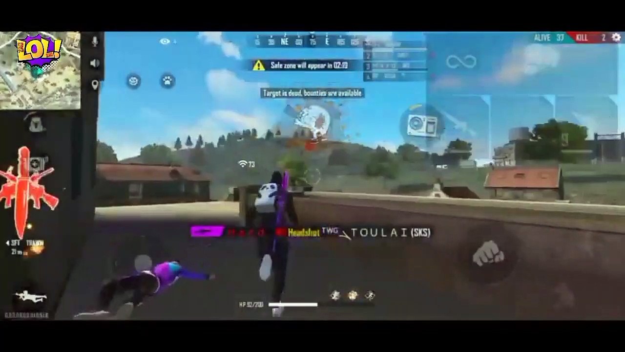 Free Fire Oppp Gameplay