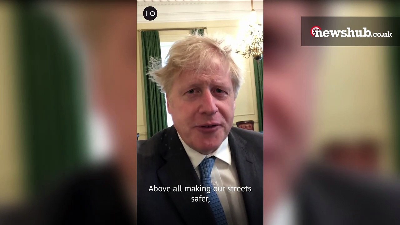 Police recruitment stats, Boris Johnson: "I'm proud to say we've recruited 8,771 new police officers in England and Wales"