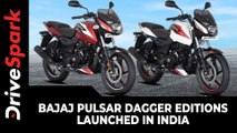 Bajaj Pulsar Dagger Editions Launched In India | Prices Start At Rs 1.02 Lakh