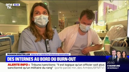 Covid-19: les internes sont à bout en service de réanimation