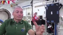 Astronotlar uzayda stres çarkı çevirdi
