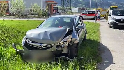 78-Jähriger prallte frontal gegen Steinmauer in Stans