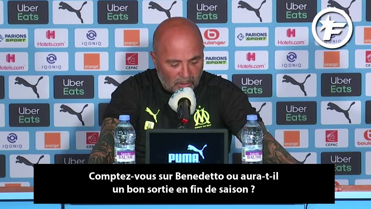 Sampaoli : "Benedetto va encore marquer beaucoup de buts... à l'OM ou ailleurs"