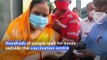 Endless queues outside India’s vaccination centres as Covid-19 deaths surge